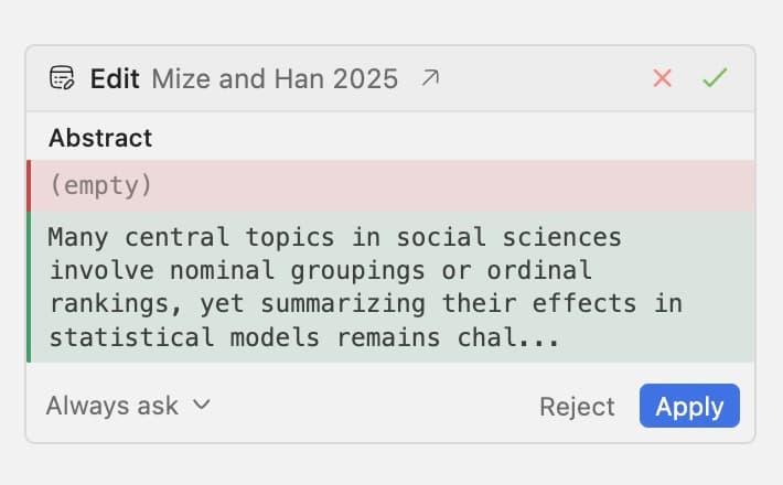 Organize & Edit Your Library